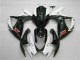 Best 2006-2007 White Black Suzuki GSXR 600/750 Motorcycle Fairings Kit Best 2006-2007 White Black Suzuki GSXR 600/750 Motorcycle Fairings Kit