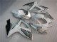 Best 2006-2007 White Silver Suzuki GSXR 600/750 Bike Fairings Best 2006-2007 White Silver Suzuki GSXR 600/750 Bike Fairings