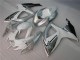 Best 2006-2007 White Silver Suzuki GSXR 600/750 Bike Fairings Best 2006-2007 White Silver Suzuki GSXR 600/750 Bike Fairings