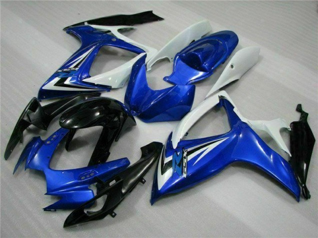 Best 2006-2007 Blue Suzuki GSXR 600/750 Bike Fairing