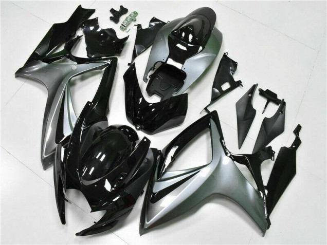 Best 2006-2007 Black Suzuki GSXR 600/750 Motor Bike Fairings Best 2006-2007 Black Suzuki GSXR 600/750 Motor Bike Fairings