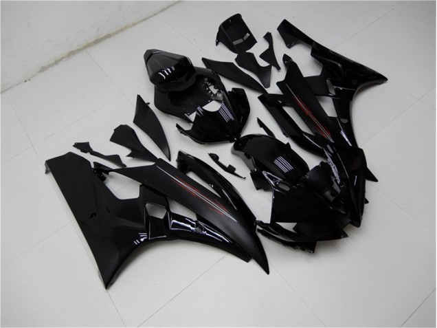 Best 2006-2007 Glossy Matte Black Yamaha YZF R6 Motor Bike Fairings Best 2006-2007 Glossy Matte Black Yamaha YZF R6 Motor Bike Fairings
