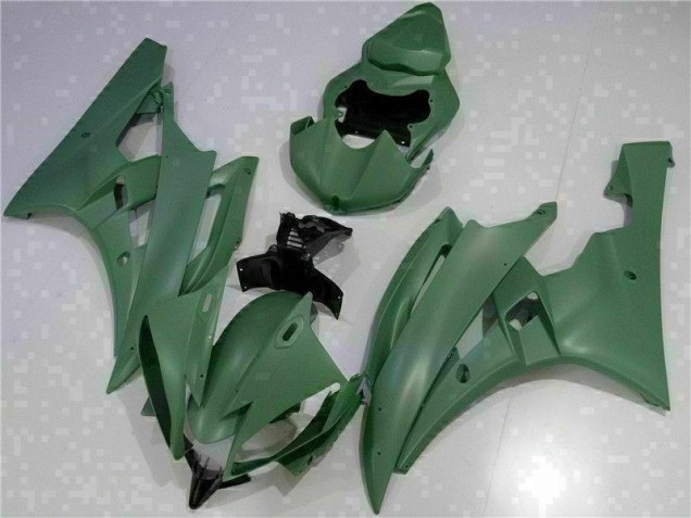 Best 2006-2007 Green Yamaha YZF R6 Motorcycle Fairings Kit