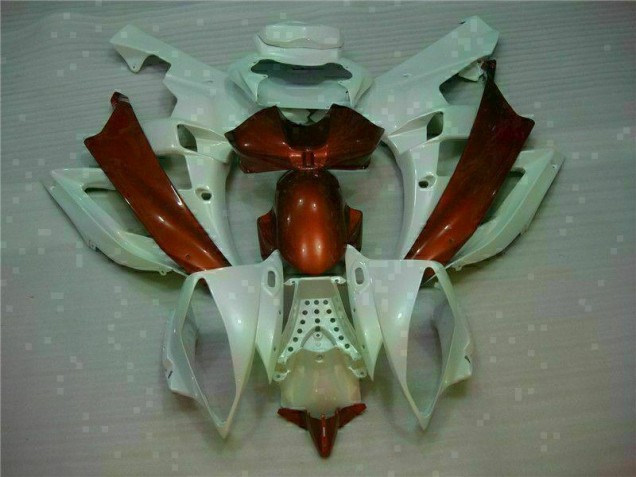 Best 2006-2007 White Brown Yamaha YZF R6 Motorcylce Fairings Best 2006-2007 White Brown Yamaha YZF R6 Motorcylce Fairings