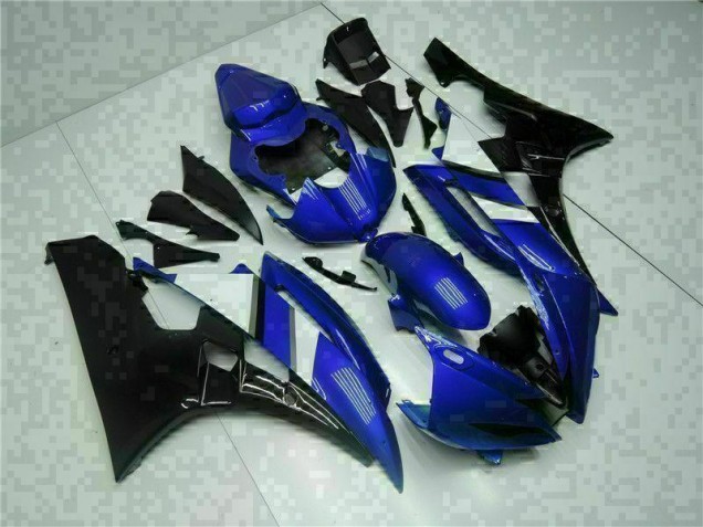 Best 2006-2007 Blue Black Yamaha YZF R6 Motorcycle Fairing Kit