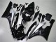 Best 2006-2007 Silver Black Yamaha YZF R6 Bike Fairing