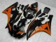 Best 2006-2007 Orange Black Yamaha YZF R6 Bike Fairing