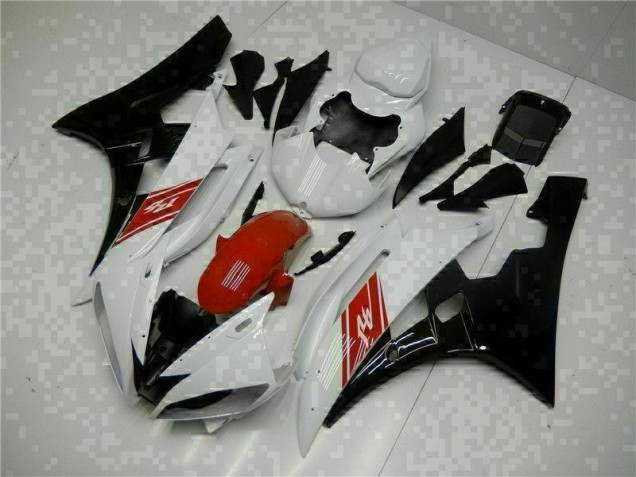 Best 2006-2007 White Black Yamaha YZF R6 Motorbike Fairing Best 2006-2007 White Black Yamaha YZF R6 Motorbike Fairing
