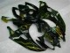 Best 2006-2007 Black Yamaha YZF R6 Bike Fairing Kit