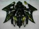 Best 2006-2007 Black Yamaha YZF R6 Bike Fairing Kit