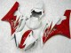 Best 2006-2007 Red White Yamaha YZF R6 Motorcycle Bodywork Best 2006-2007 Red White Yamaha YZF R6 Motorcycle Bodywork