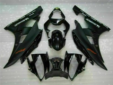 Best 2006-2007 Black Yamaha YZF R6 Motorbike Fairing Kits