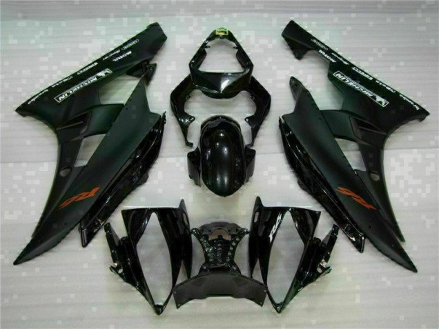 Best 2006-2007 Black Yamaha YZF R6 Motorbike Fairing Kits Best 2006-2007 Black Yamaha YZF R6 Motorbike Fairing Kits