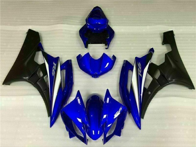 Best 2006-2007 Blue Yamaha YZF R6 Motorcylce Fairings