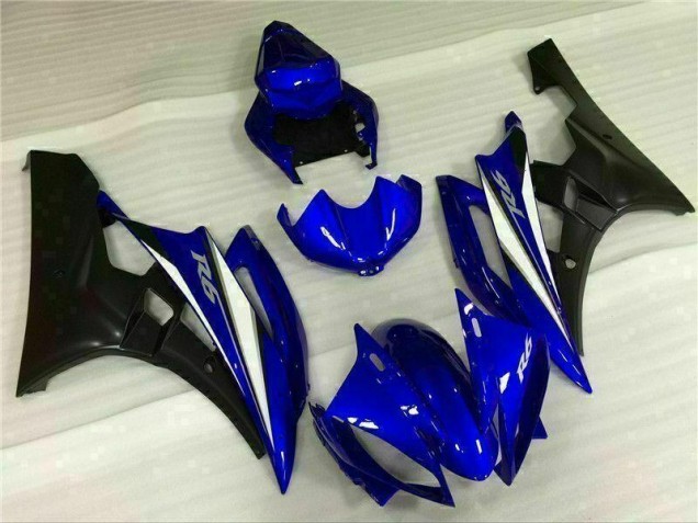 Best 2006-2007 Blue Yamaha YZF R6 Motorcylce Fairings