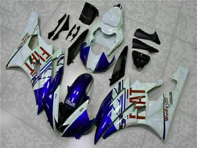 Best 2006-2007 White Blue Yamaha YZF R6 Bike Fairings & Bodywork Best 2006-2007 White Blue Yamaha YZF R6 Bike Fairings & Bodywork