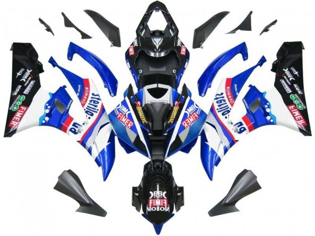 Best 2006-2007 Blue Black Sterilgard Yamaha YZF R6 Motorbike Fairing Best 2006-2007 Blue Black Sterilgard Yamaha YZF R6 Motorbike Fairing