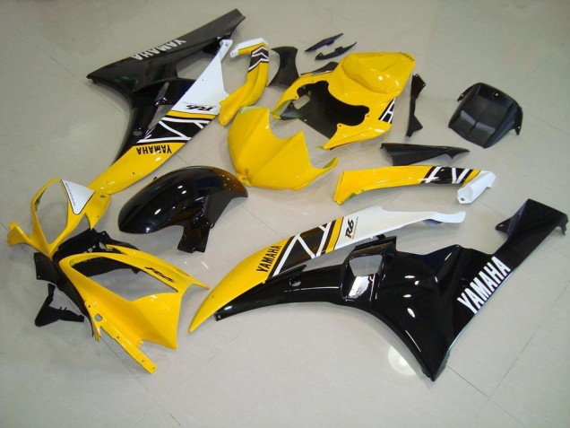 Best 2006-2007 Yellow Yamaha YZF R6 Motorcycle Fairing Best 2006-2007 Yellow Yamaha YZF R6 Motorcycle Fairing