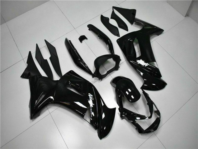Best 2006-2008 Glossy Black Kawasaki EX650 Motorbike Fairings Best 2006-2008 Glossy Black Kawasaki EX650 Motorbike Fairings