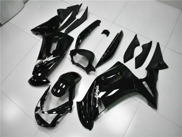Best 2006-2008 Glossy Black Kawasaki EX650 Motorbike Fairings Best 2006-2008 Glossy Black Kawasaki EX650 Motorbike Fairings