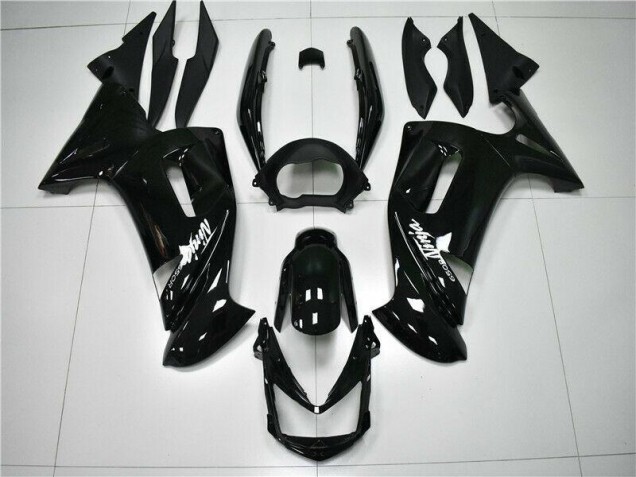 Best 2006-2008 Glossy Black Kawasaki EX650 Motorbike Fairings Best 2006-2008 Glossy Black Kawasaki EX650 Motorbike Fairings