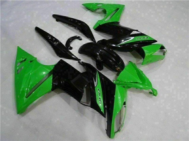 Best 2006-2008 Green Black Kawasaki EX650 Bike Fairings & Bodywork Best 2006-2008 Green Black Kawasaki EX650 Bike Fairings & Bodywork