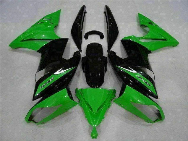 Best 2006-2008 Green Black Kawasaki EX650 Bike Fairings & Bodywork Best 2006-2008 Green Black Kawasaki EX650 Bike Fairings & Bodywork