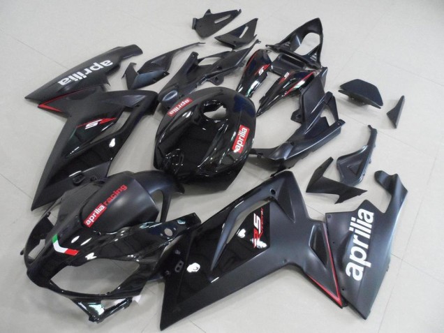 Best 2006-2011 Black and Matte Black Aprilia RS125 Replacement Fairings Best 2006-2011 Black and Matte Black Aprilia RS125 Replacement Fairings