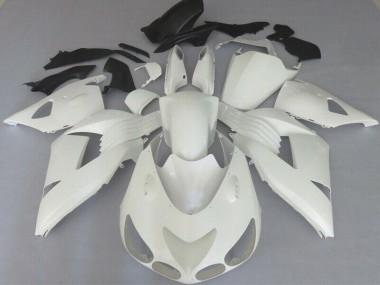 Best 2006-2011 Unpainted Kawasaki ZX14R ZZR1400 Replacement Motorcycle Fairings