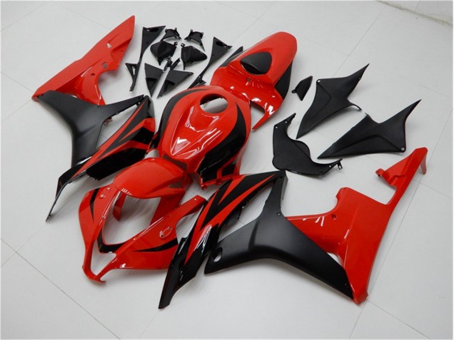 Best 2007-2008 Black Red Honda CBR600RR Motorcycle Fairing Kit Best 2007-2008 Black Red Honda CBR600RR Motorcycle Fairing Kit