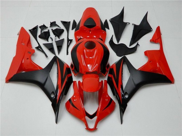 Best 2007-2008 Black Red Honda CBR600RR Motorcycle Fairing Kit Best 2007-2008 Black Red Honda CBR600RR Motorcycle Fairing Kit