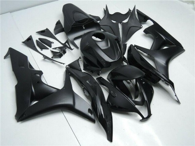 Best 2007-2008 Black Honda CBR600RR Bike Fairing Kit Best 2007-2008 Black Honda CBR600RR Bike Fairing Kit