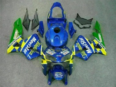 Best 2007-2008 Blue Honda CBR600RR Bike Fairings
