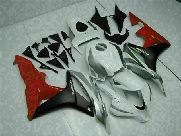 Best 2007-2008 White Black Red Honda CBR600RR Bike Fairings Best 2007-2008 White Black Red Honda CBR600RR Bike Fairings
