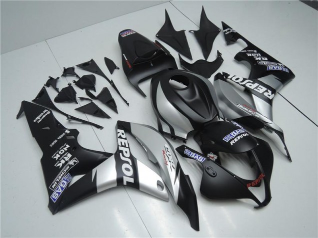 Best 2007-2008 Silver Repsol Black Honda CBR600RR Bike Fairings Best 2007-2008 Silver Repsol Black Honda CBR600RR Bike Fairings