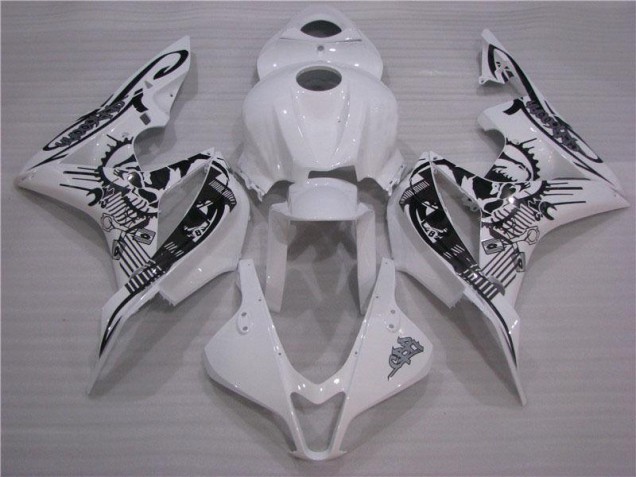 Best 2007-2008 Black White Honda CBR600RR Replacement Motorcycle Fairings Best 2007-2008 Black White Honda CBR600RR Replacement Motorcycle Fairings