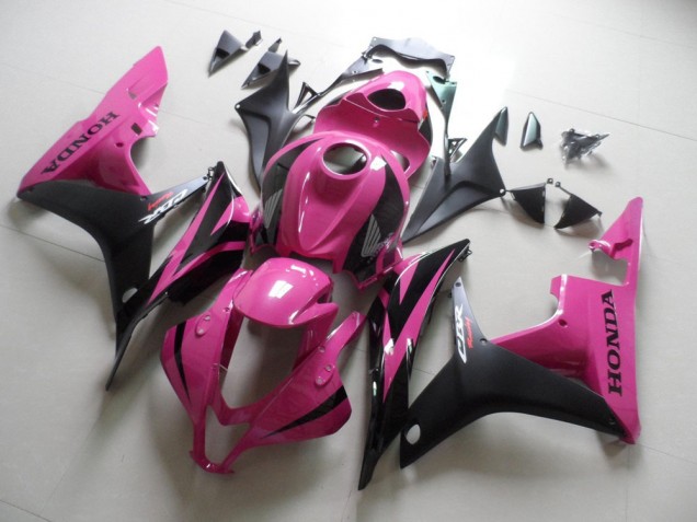 Best 2007-2008 Pink Black Honda CBR600RR Motorbike Fairings Best 2007-2008 Pink Black Honda CBR600RR Motorbike Fairings