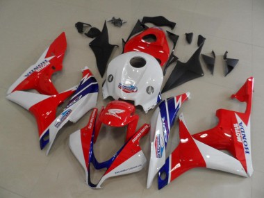 Best 2007-2008 Red White Honda CBR600RR Motorcycle Fairing