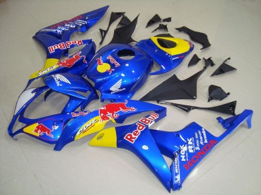 Best 2007-2008 Red Bull Honda CBR600RR Motorcycle Fairing Kit