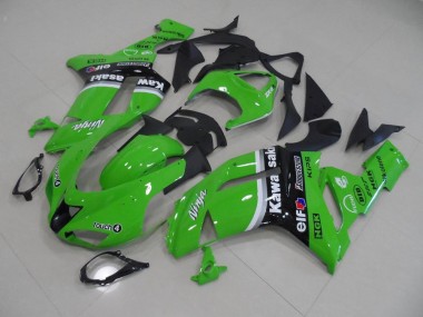 Best 2007-2008 Green Arrow Kawasaki ZX6R Motorbike Fairing Kits