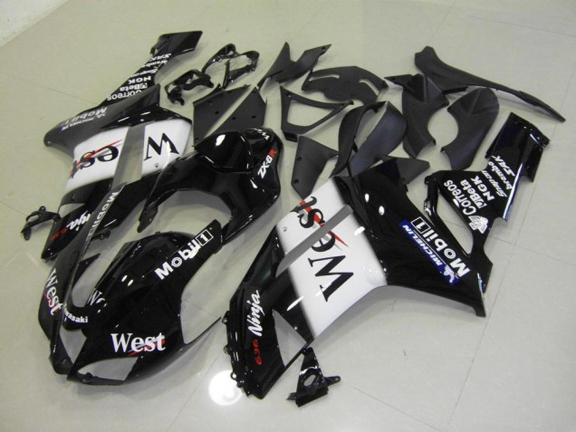 Best 2007-2008 West Kawasaki ZX6R Bike Fairings Best 2007-2008 West Kawasaki ZX6R Bike Fairings