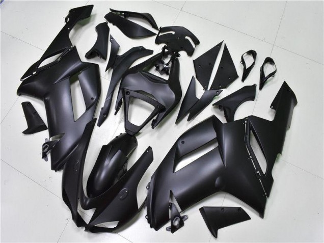 Best 2007-2008 Matte Black Kawasaki ZX6R Bike Fairing Kit Best 2007-2008 Matte Black Kawasaki ZX6R Bike Fairing Kit
