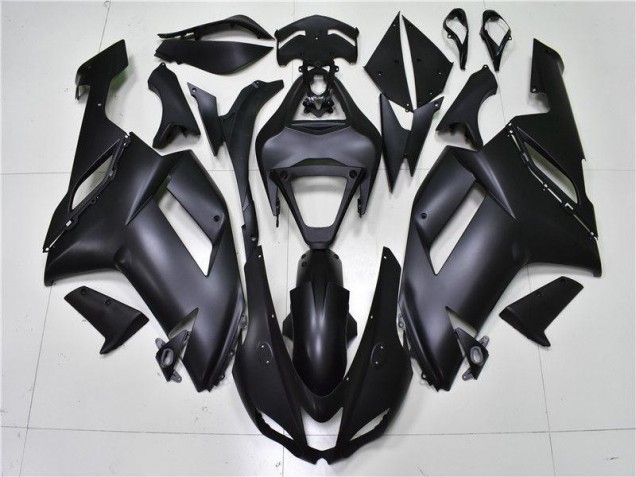 Best 2007-2008 Matte Black Kawasaki ZX6R Bike Fairing Kit Best 2007-2008 Matte Black Kawasaki ZX6R Bike Fairing Kit