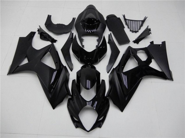 Best 2007-2008 Glossy Matte Black Suzuki GSXR 1000 K7 Replacement Fairings Best 2007-2008 Glossy Matte Black Suzuki GSXR 1000 K7 Replacement Fairings