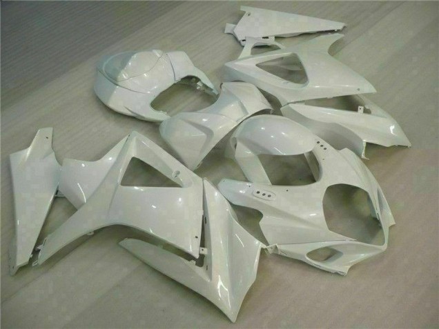 Best 2007-2008 White Suzuki GSXR 1000 K7 Motorcycle Fairing Best 2007-2008 White Suzuki GSXR 1000 K7 Motorcycle Fairing