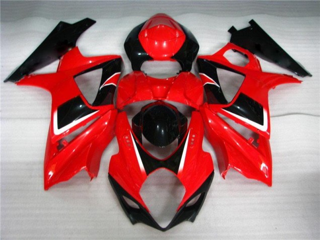 Best 2007-2008 Red Black Suzuki GSXR 1000 K7 Bike Fairings