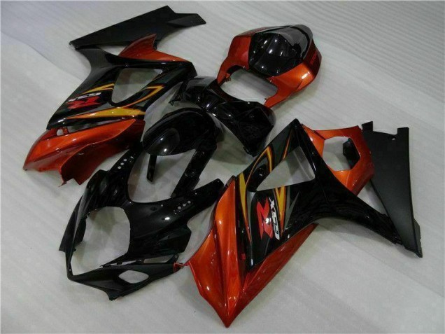 Best 2007-2008 Black Suzuki GSXR 1000 K7 Motorcycle Fairing Kit Best 2007-2008 Black Suzuki GSXR 1000 K7 Motorcycle Fairing Kit