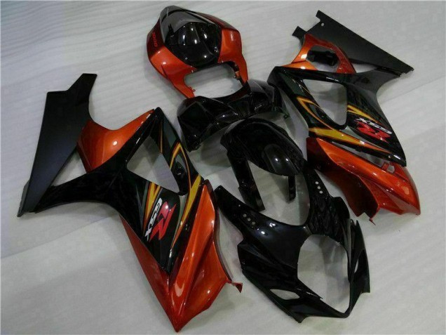 Best 2007-2008 Black Suzuki GSXR 1000 K7 Motorcycle Fairing Kit Best 2007-2008 Black Suzuki GSXR 1000 K7 Motorcycle Fairing Kit