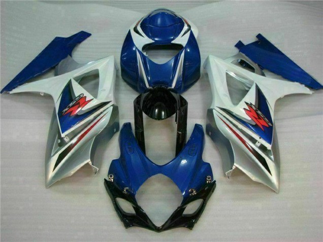 Best 2007-2008 Blue White Suzuki GSXR 1000 K7 Bike Fairings Best 2007-2008 Blue White Suzuki GSXR 1000 K7 Bike Fairings