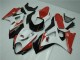 Best 2007-2008 Red White Suzuki GSXR 1000 K7 Motorcycle Bodywork Best 2007-2008 Red White Suzuki GSXR 1000 K7 Motorcycle Bodywork